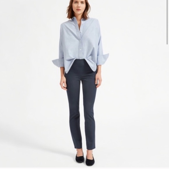 Everlane Pants - EVERLANE side zip work pants
